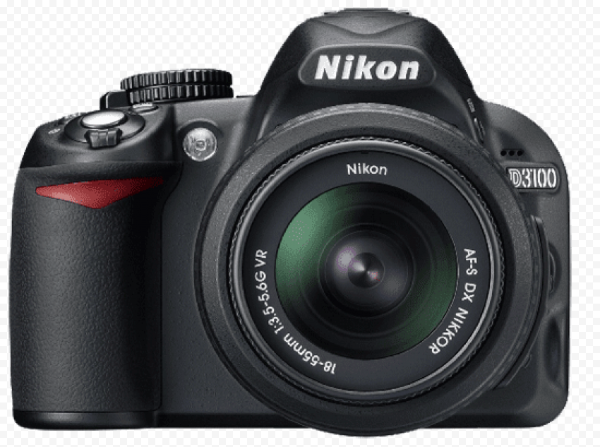 Digital SLR Camera PNG Background Image