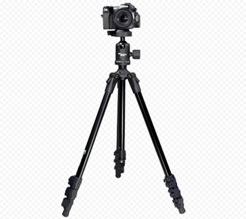 Video Camera Tripod PNG File