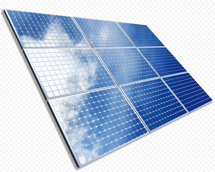Solar Power System PNG Picture