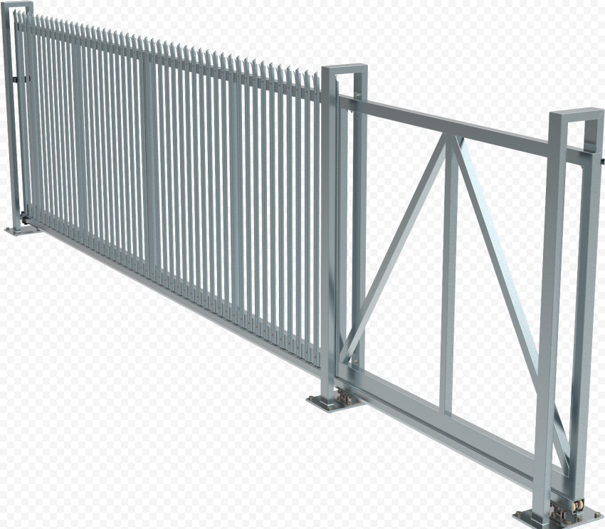 Metal Steel Gate PNG Photos
