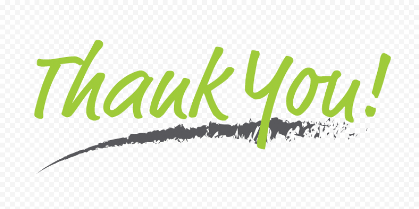 Animated Thank You PNG Isolated File