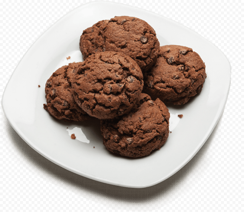 Dark Chocolate Cookie PNG Clipart