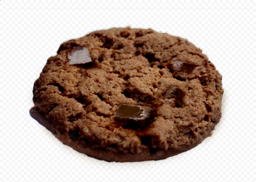Dark Chocolate Cookie PNG Transparent Image