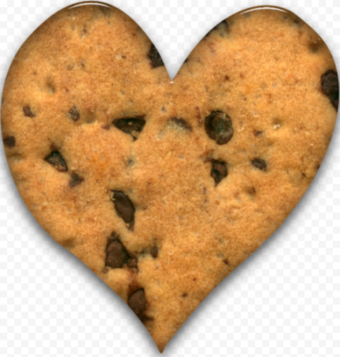 Heart Cookie PNG File