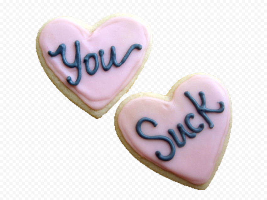 Love Heart Cookie PNG File