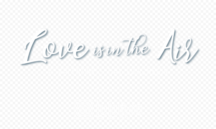 Love Is In The Air Vector PNG Background Image