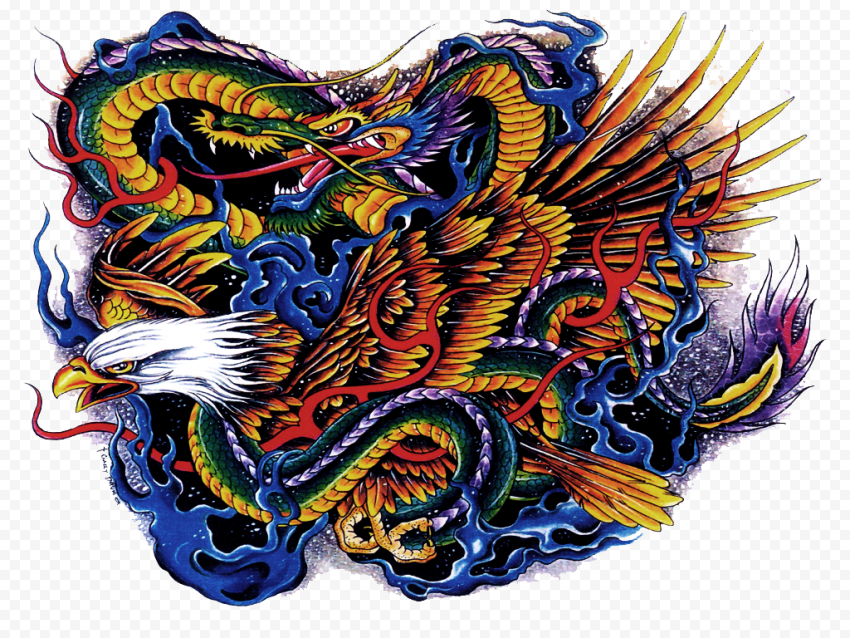 Color Tattoo Transparent PNG