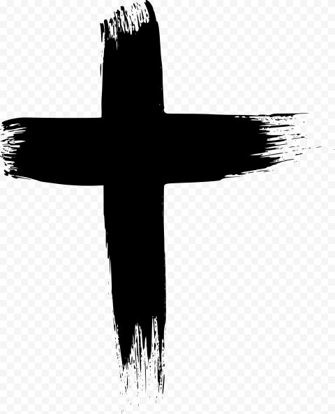 Christian Cross Silhoutte Transparent PNG