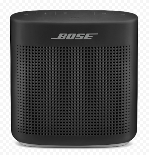 Black Bluetooth Speaker Transparent Background