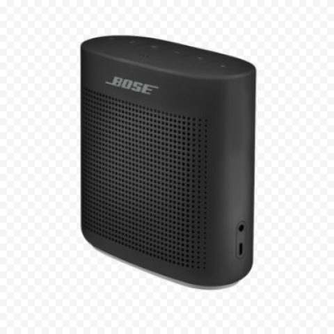 Black Bluetooth Speaker Transparent PNG