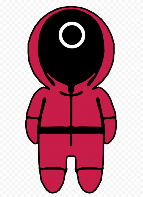 Squid Game Soldier Circle PNG