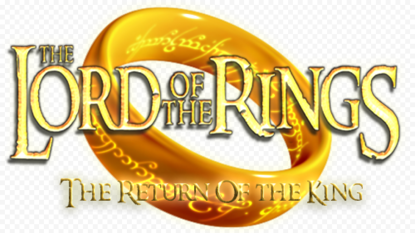 Lord of The Rings Logo Transparent Background