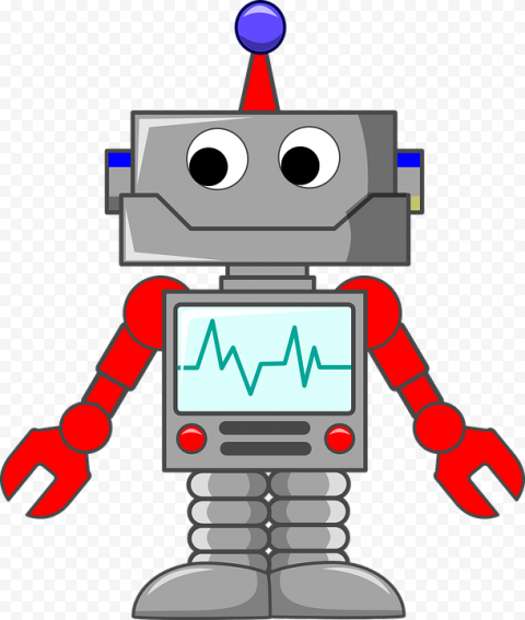 Machining Robot Background PNG