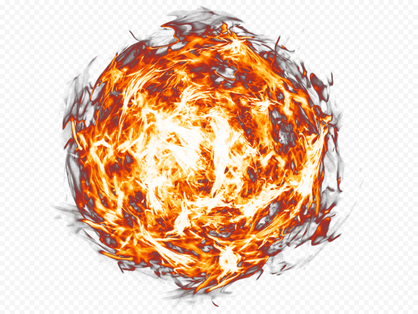 Fireball Effect Transparent PNG