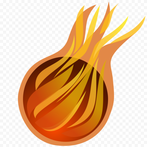 Vector Fireball PNG File