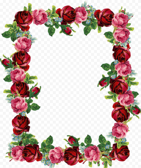 Flower Border Transparent Images PNG