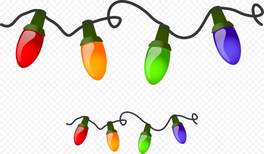 Garland Light PNG Transparent Image