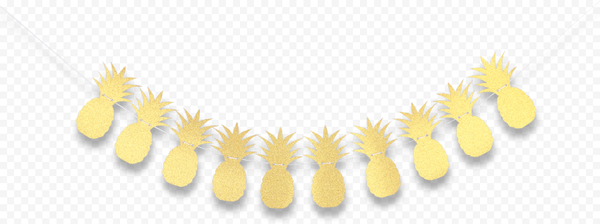 Gold Garland PNG Image