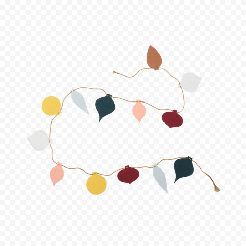 Felt Garland PNG Picture