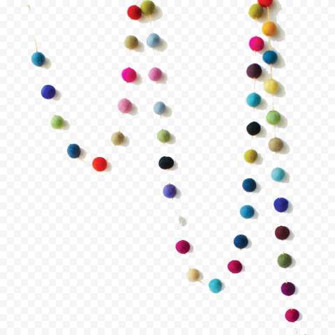 Felt Garland PNG Pic
