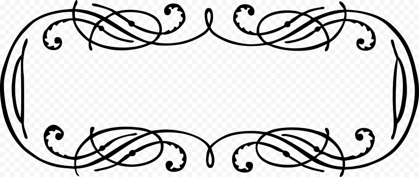 Vintage Border Frame PNG Free Download