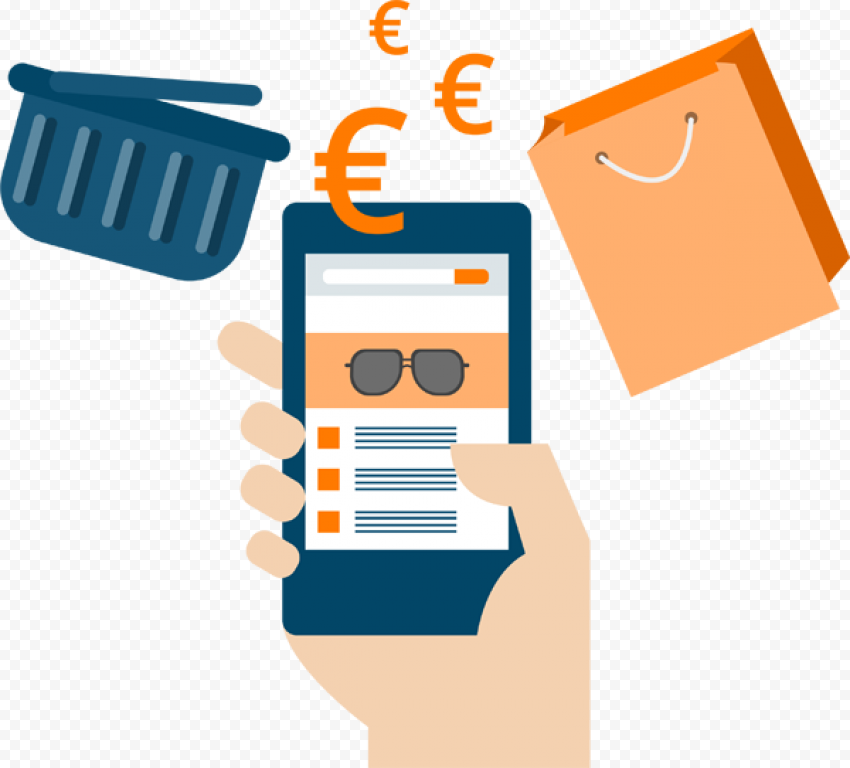 E Commerce Transparent HQ Image