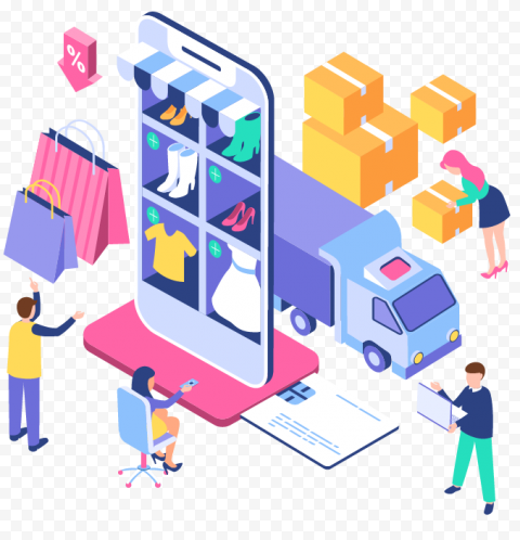 E Commerce PNG Image