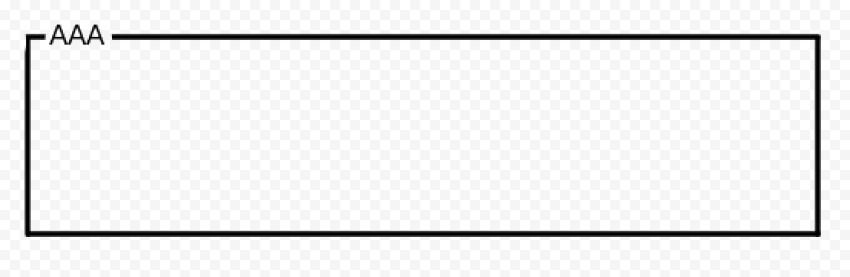 Text Border PNG Photo