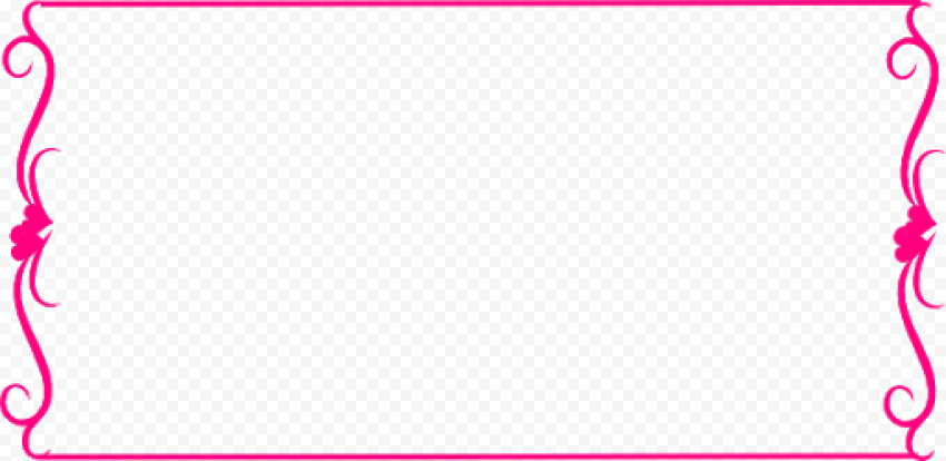 Fuchsia Border PNG HD