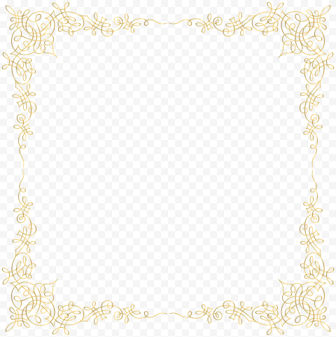 Pattern Border PNG Transparent HD Photo