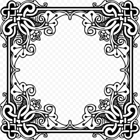 Pattern Border PNG Picture