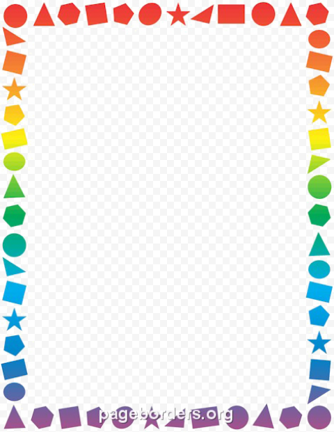 School Border Transparent PNG