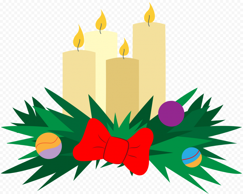 Advent Candle PNG Pic