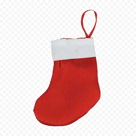 Red Christmas Stockings PNG Clipart