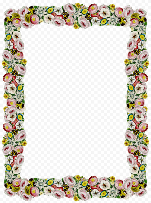 Antique Border PNG Transparent Picture