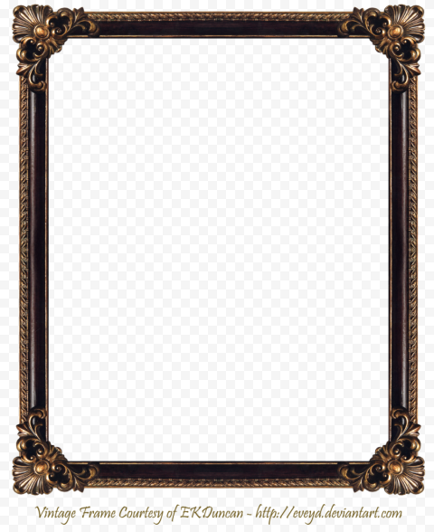 Antique Border PNG Transparent