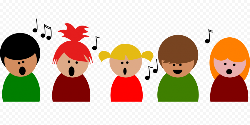 Christmas Caroling Download PNG Image