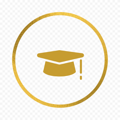 instagram icon gold training student hat