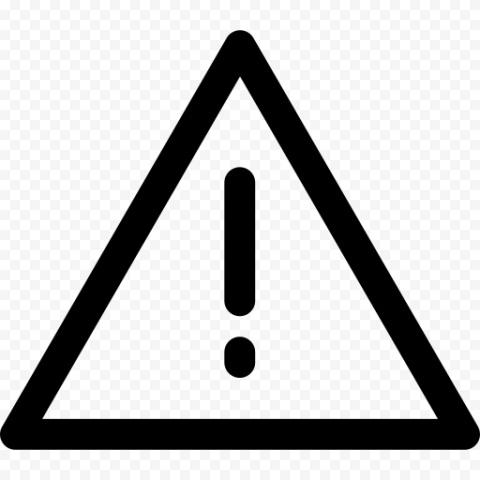 xclamation mark Warning sign Triangle Full stop, triangle, angle, triangle, warning Sign