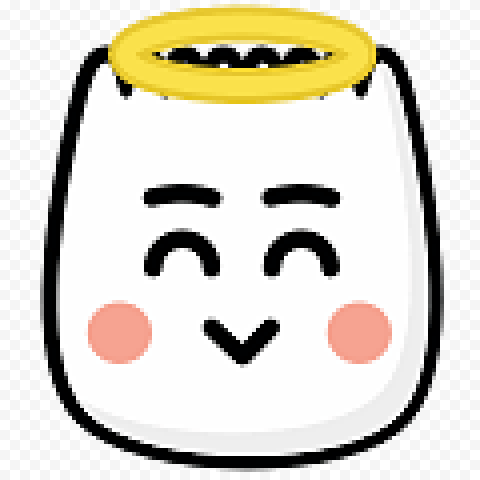 TikTok Angel Emoji