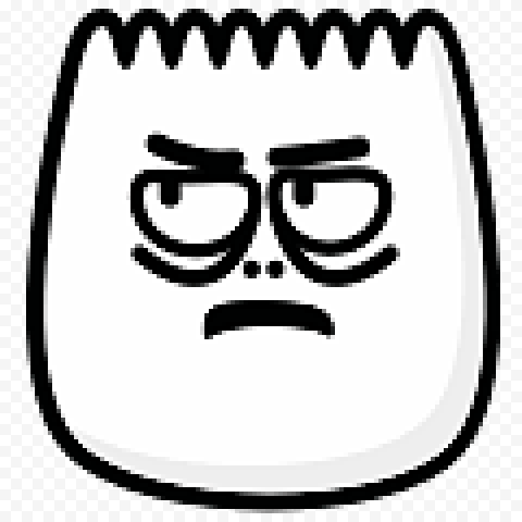 TikTok Disdain Emoji