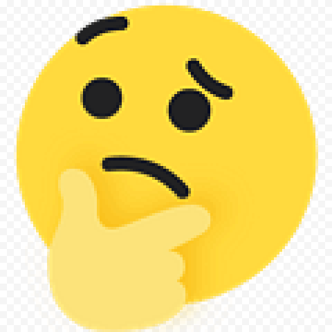 TikTok Thinking Emoji