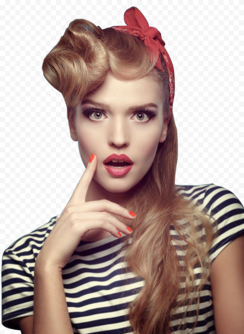 Woman portrait illustration, Model Woman, Beautiful women in Europe and America, hair Accessory, women Accessories, pretty