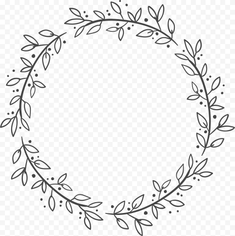 Euclidean Leaf Wreath Flower, Leaf decoration box, gray floral digital design frame, white, maple Leaf, branch