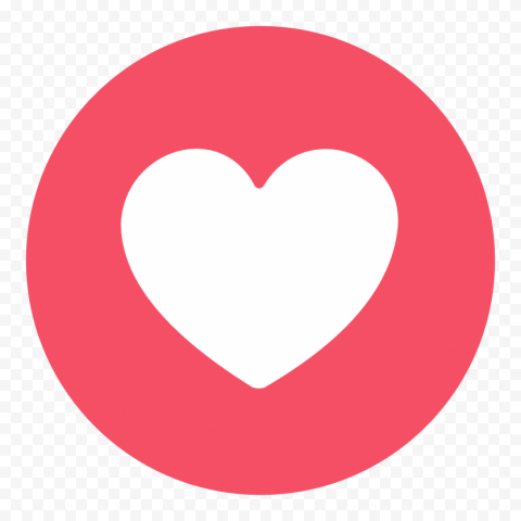  facebook circle heart love