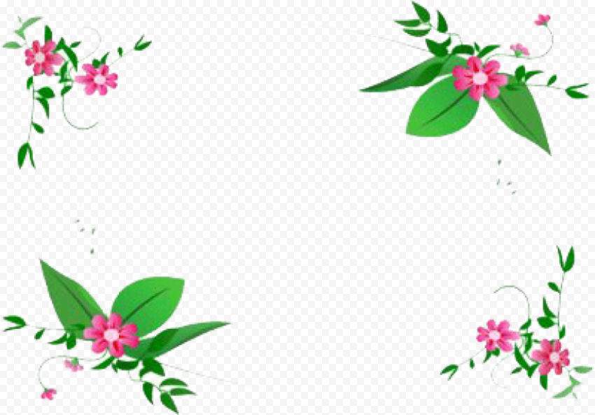 flowers borders png   Free PNG Images