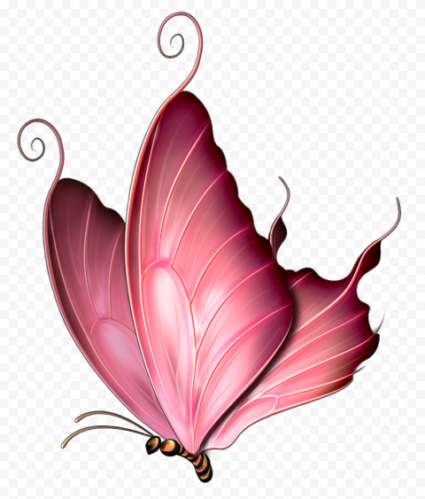 Butterfly Insect Pink Purple, Children elements of butterfly pattern,Cartoon Butterfly Dream, pink butterfly, leaf, people, heart