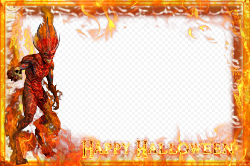 halloween frames PNG image with transparent background