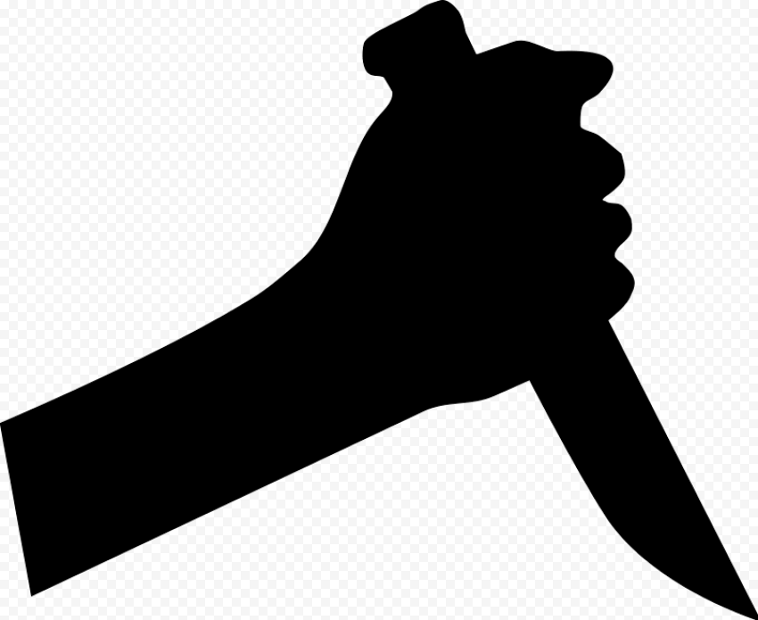 Blog, Knife In Hande Siluet, love, hand, monochrome