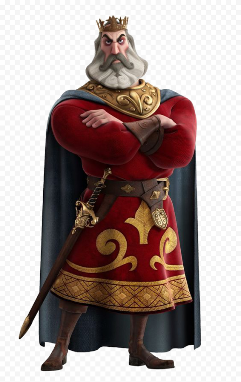 King, old king, imperial crown, cartoon characters